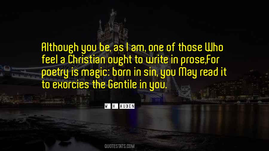 Magic Poetry Quotes #1527942