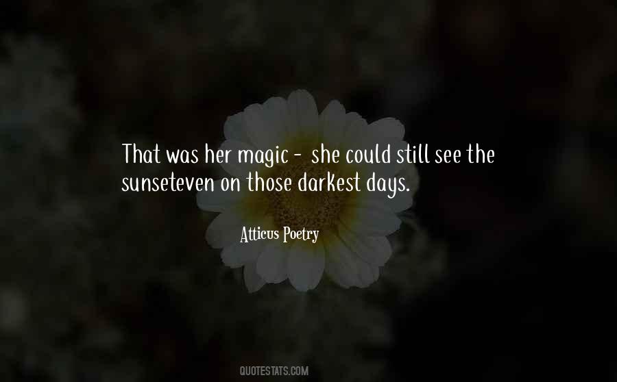 Magic Poetry Quotes #548005