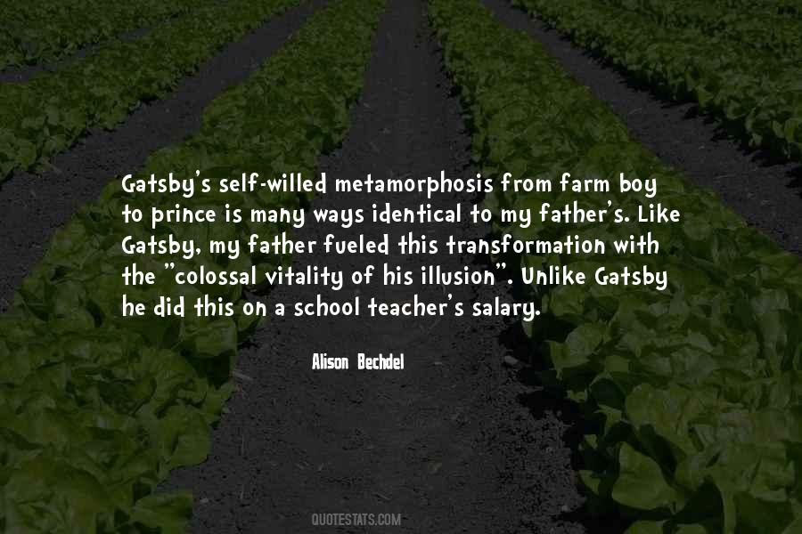 Quotes About The Metamorphosis #1521405
