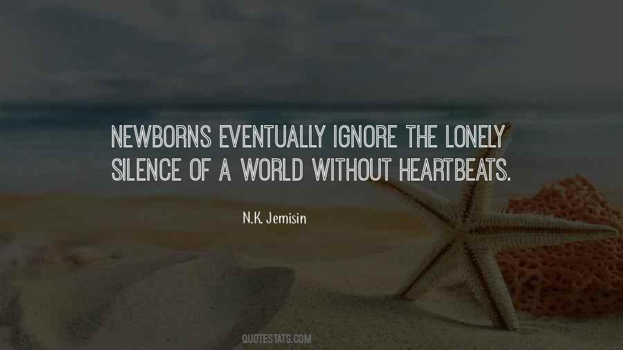 Lonely Silence Quotes #1436448