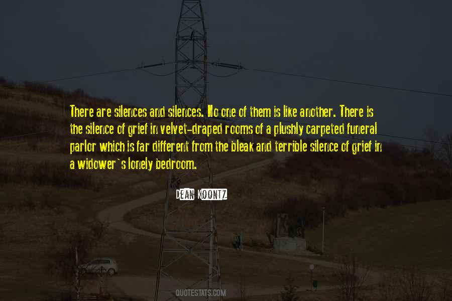 Lonely Silence Quotes #349869