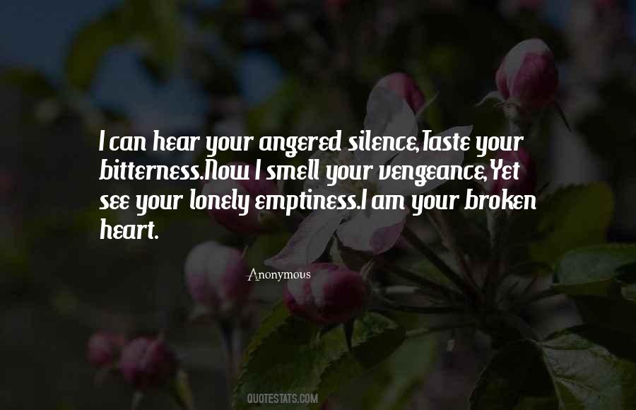 Lonely Silence Quotes #555466