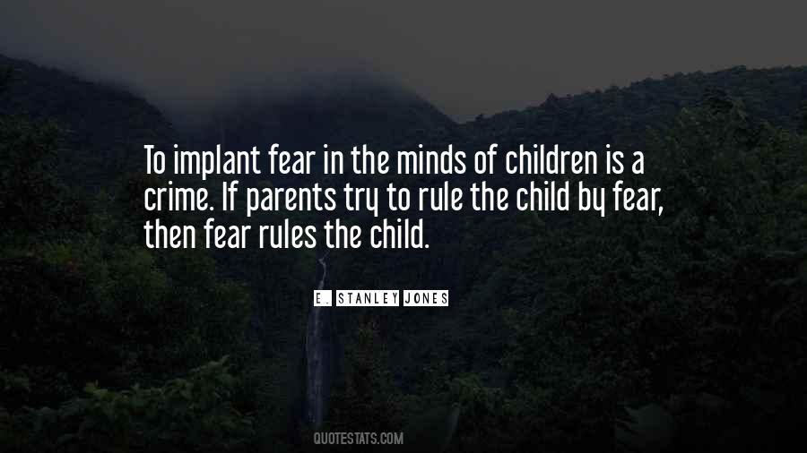 Fear In Our Minds Quotes #439242