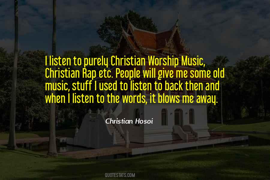 Music Worship Quotes #1875641