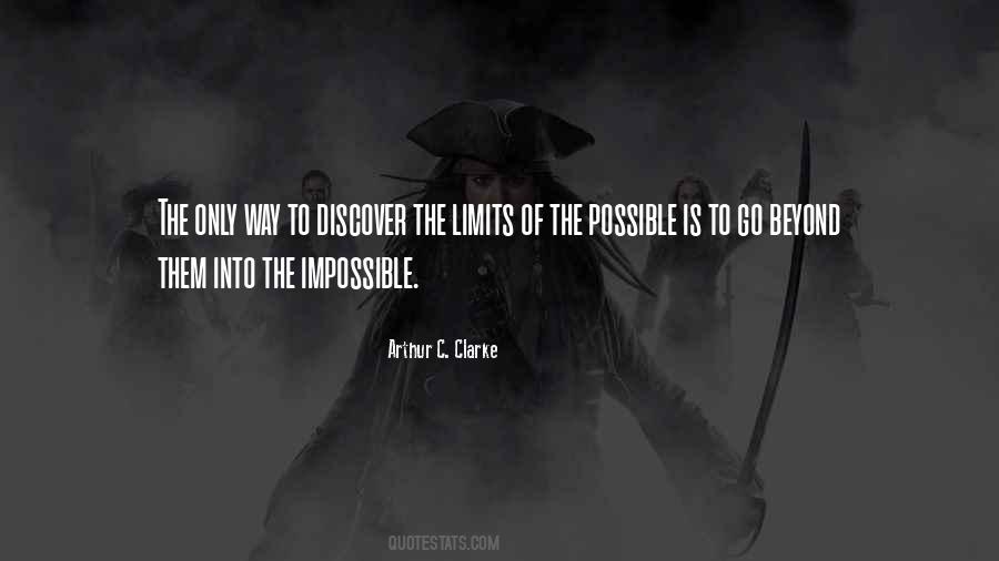 Beyond The Limits Quotes #1565435