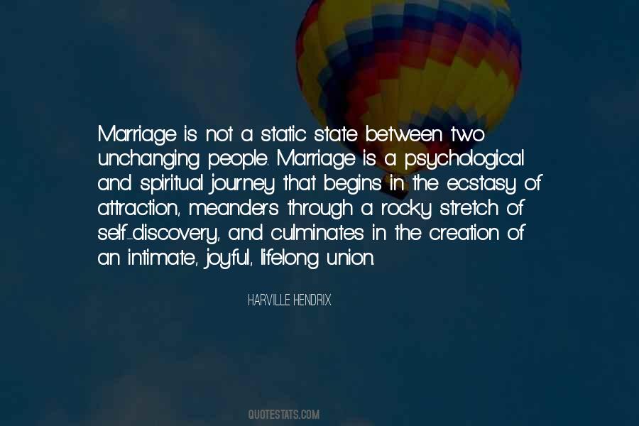 Marriage Is A Journey Quotes #181792