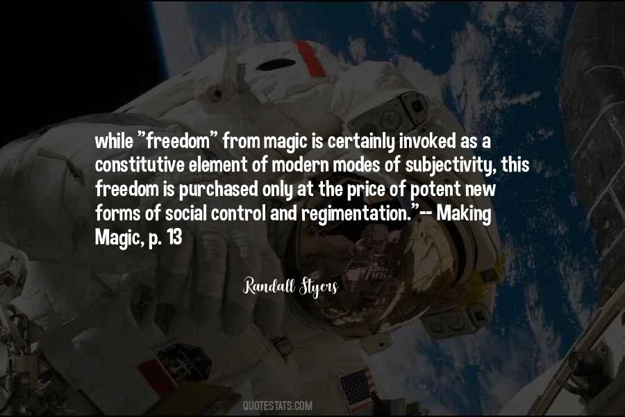 Quotes About Freedom Control #533685