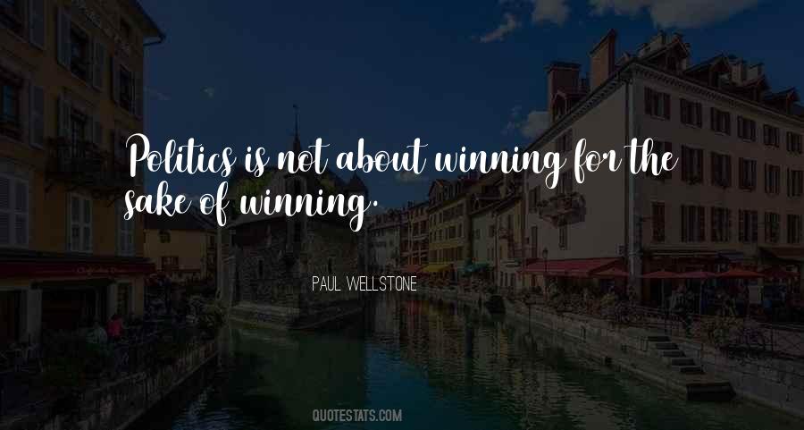 Politics Winning Quotes #42675