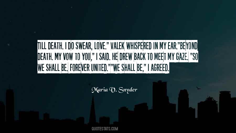 I Swear Love Quotes #1460501