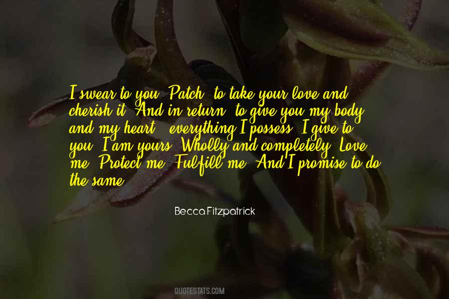 I Swear Love Quotes #440174