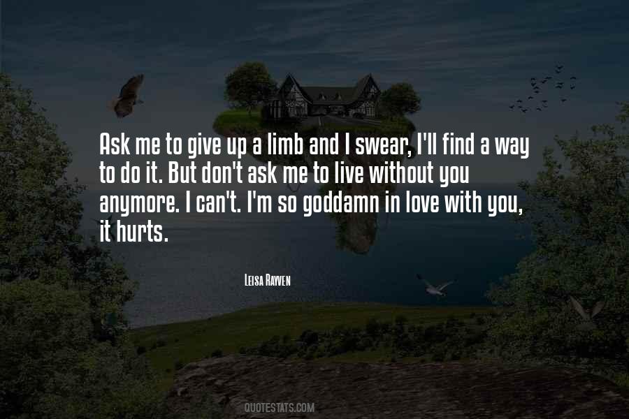 I Swear Love Quotes #602737