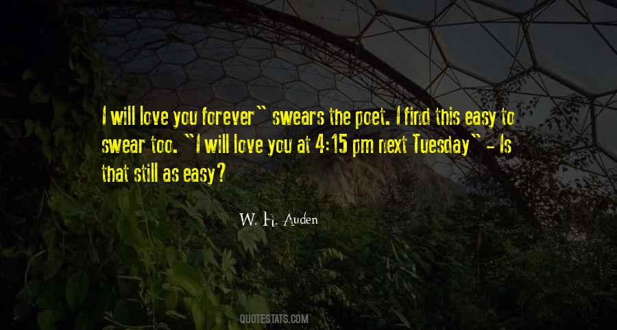 I Swear Love Quotes #616092