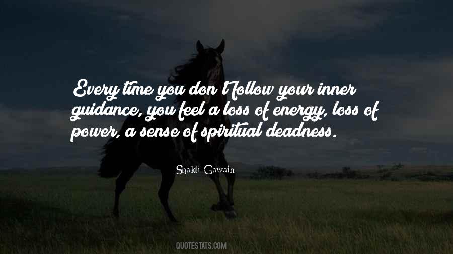 Energy Loss Quotes #1539143