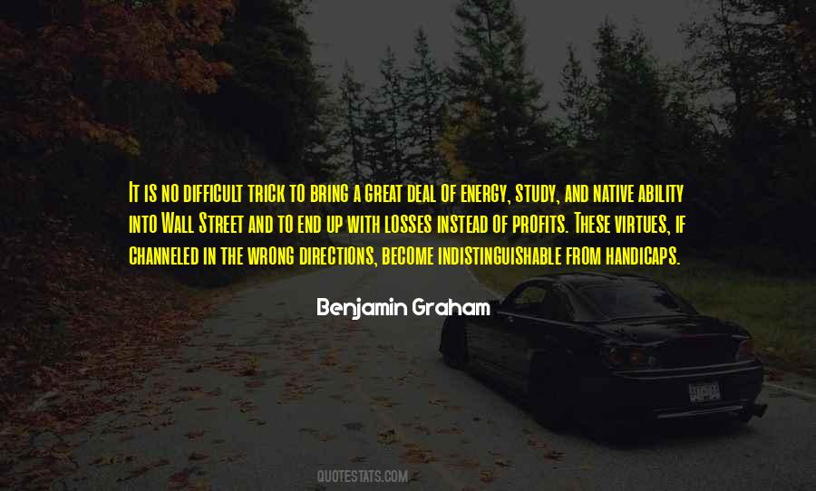Energy Loss Quotes #924708