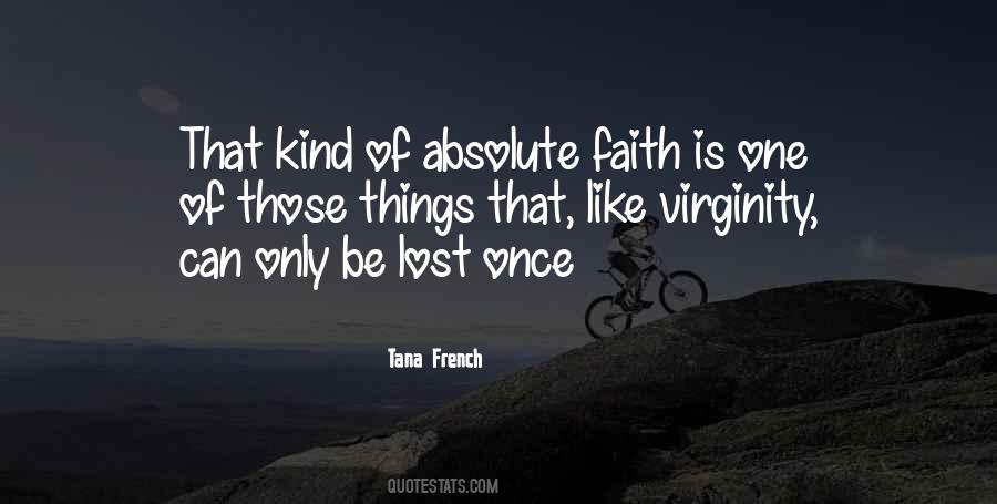 Lost Virginity Quotes #625454