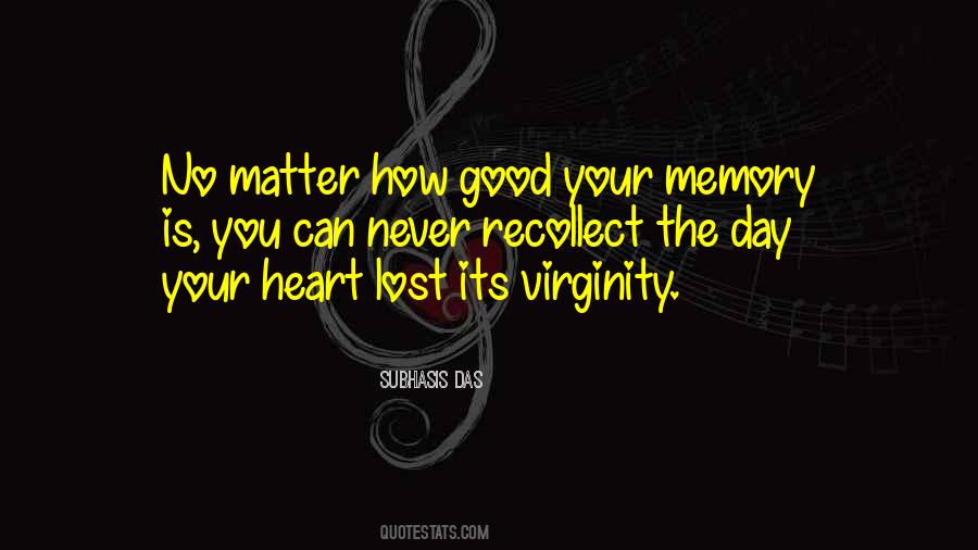 Lost Virginity Quotes #65817