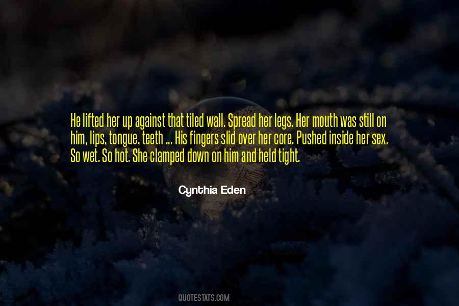 Pushed To The Wall Quotes #656530