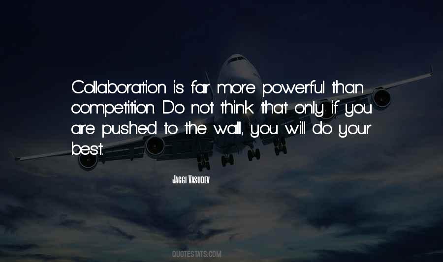 Pushed To The Wall Quotes #94705