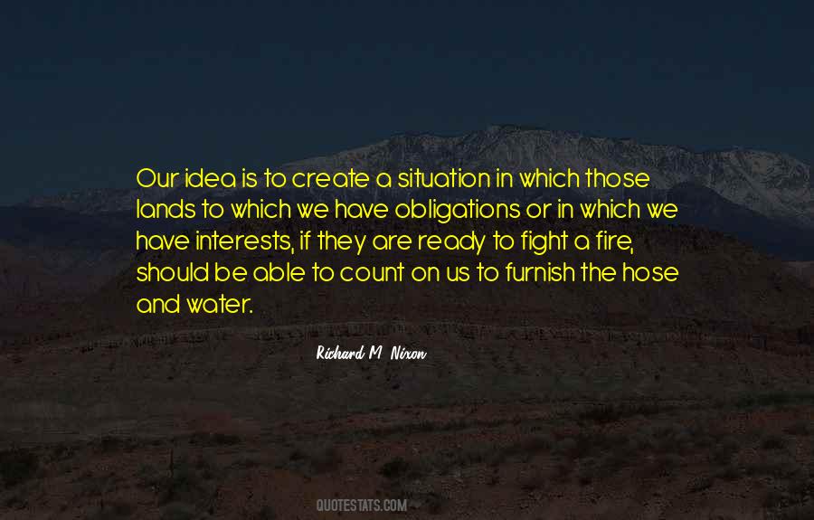 Fight Fire With Water Quotes #1655581
