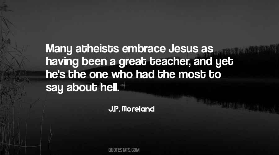 The Great Teacher Quotes #1008289