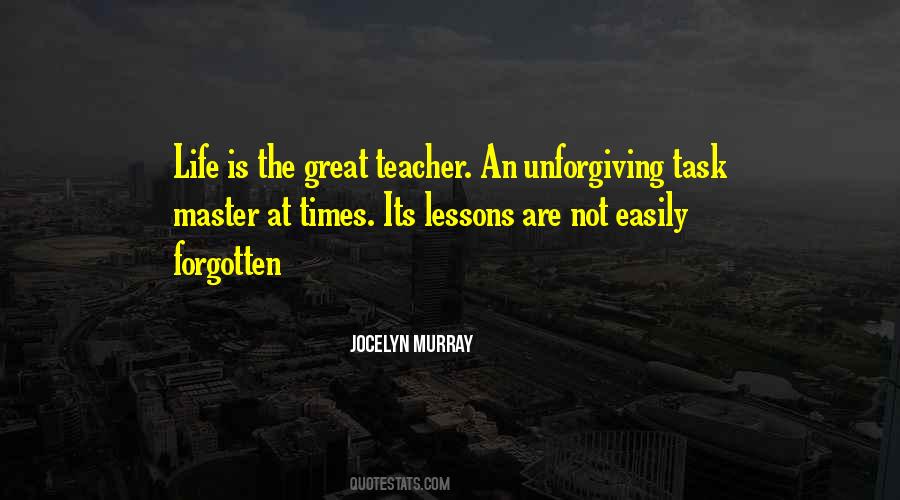 The Great Teacher Quotes #1374094