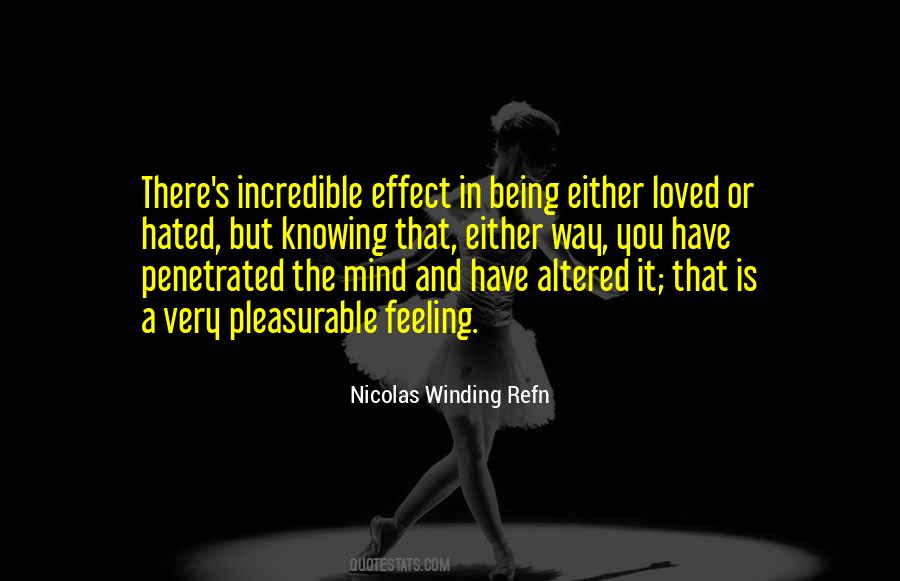 Mind And Feelings Quotes #1247878