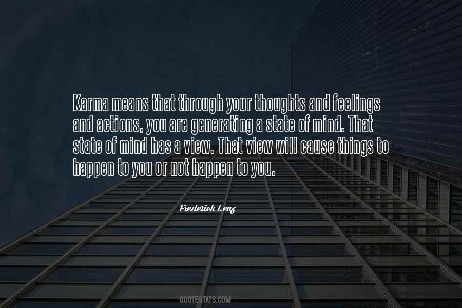 Mind And Feelings Quotes #1429215
