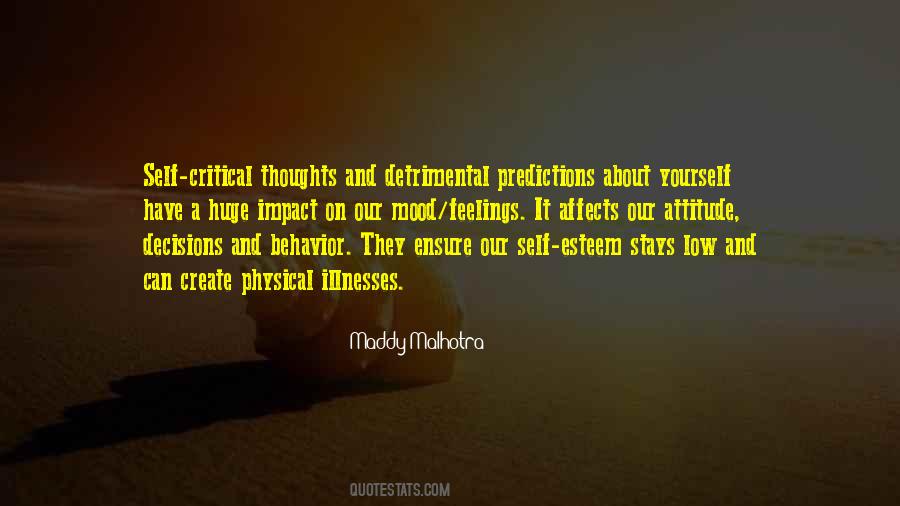 Mind And Feelings Quotes #1803076