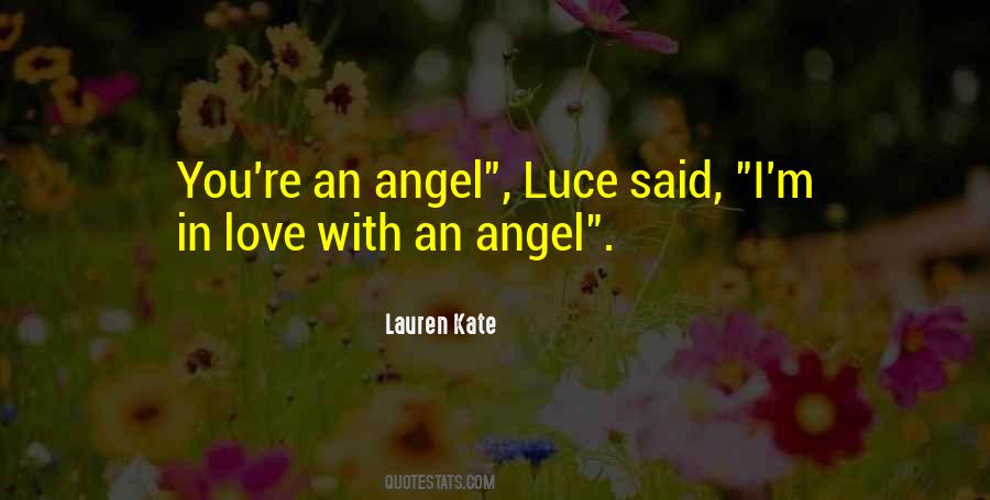 I Love You Angel Quotes #637749