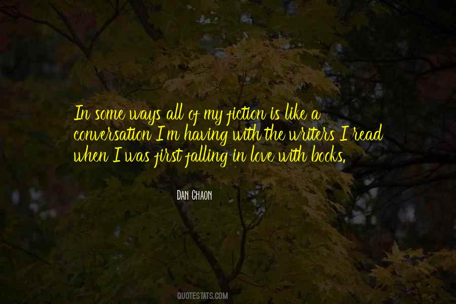 I Love Conversation Quotes #1828416
