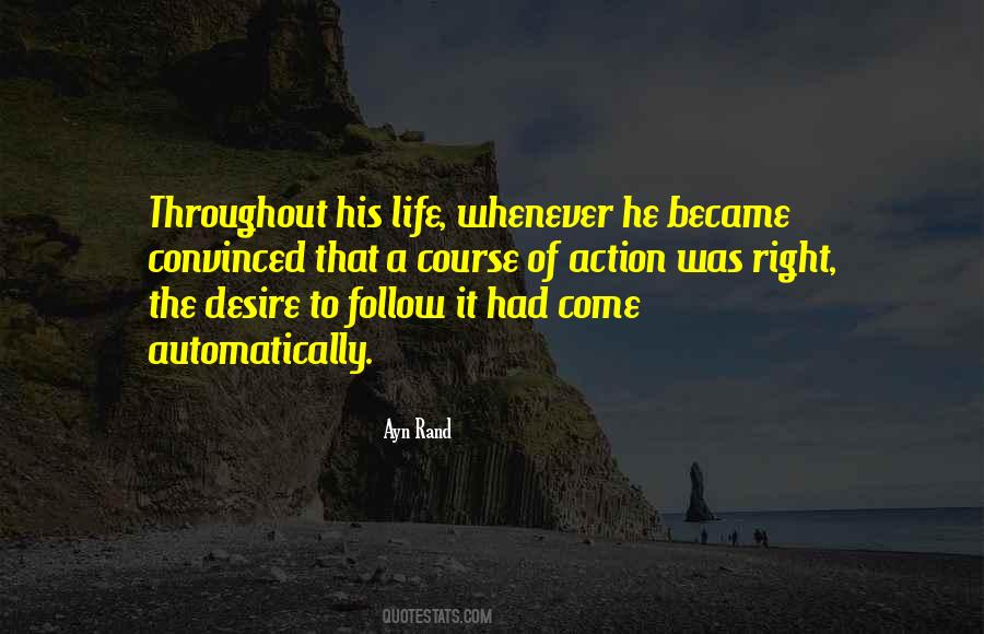 Desire Life Quotes #355025