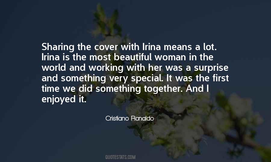 A Beautiful Woman Is Quotes #1377641