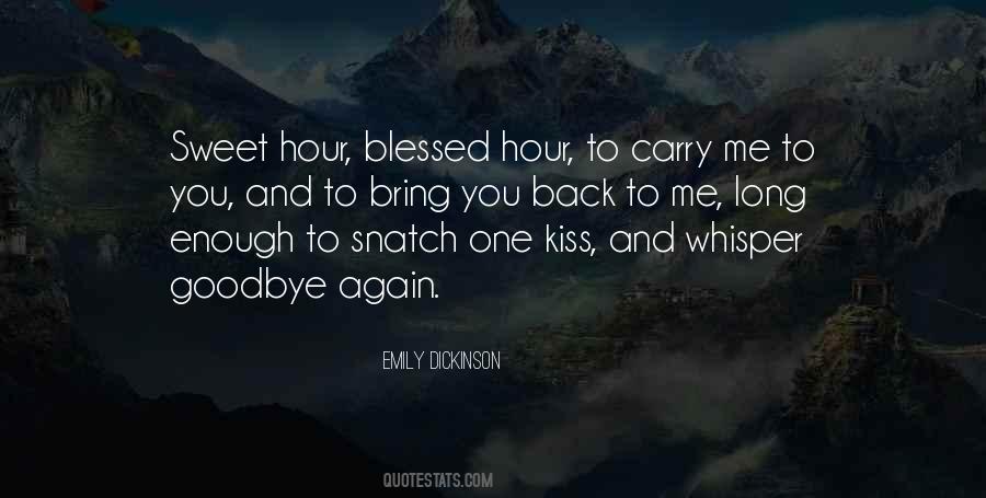 Sweet Goodbye Quotes #644447
