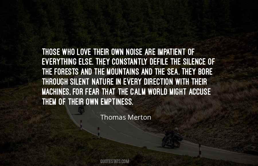 Silence In Love Quotes #364493