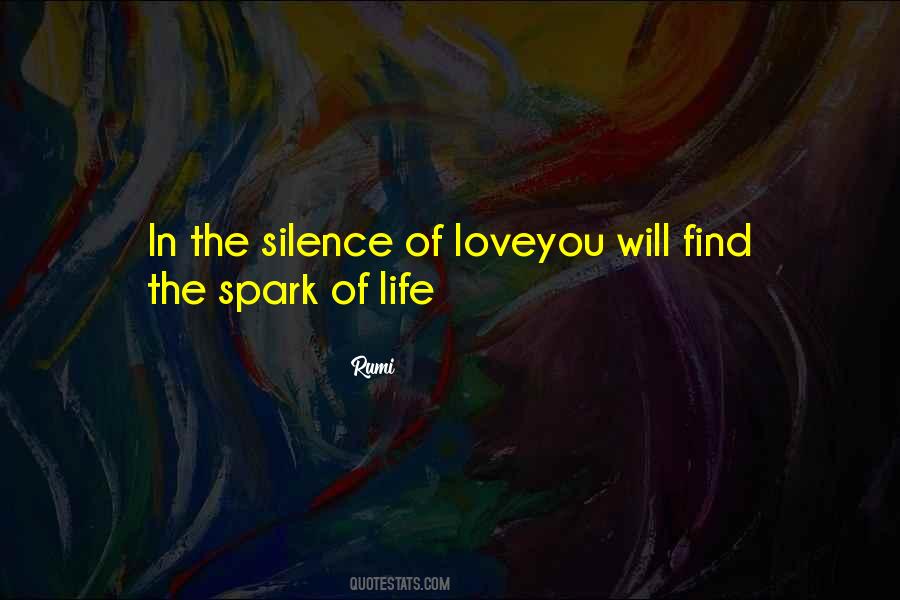 Silence In Love Quotes #377904