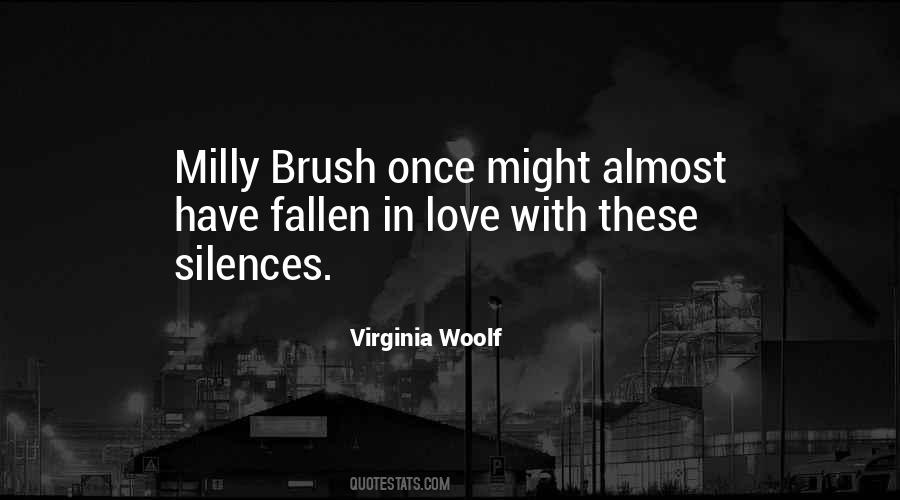 Silence In Love Quotes #478463