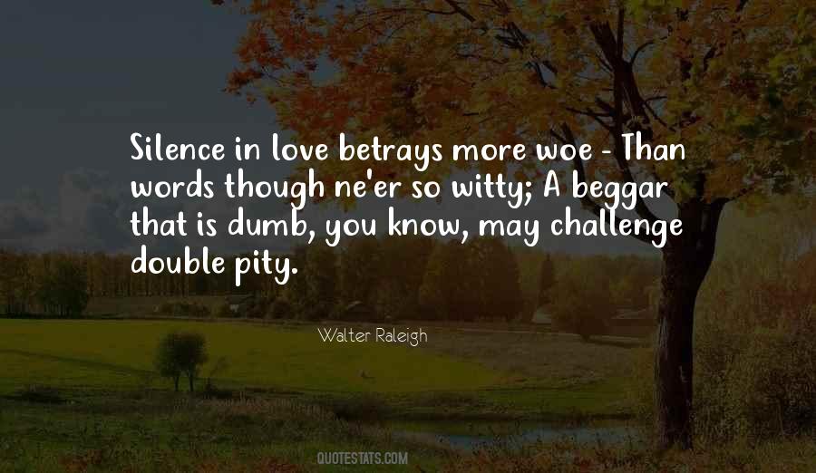Silence In Love Quotes #727205