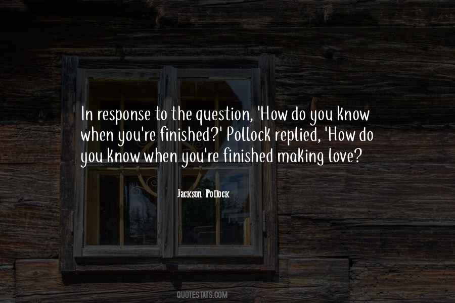 Question Love Quotes #1007801