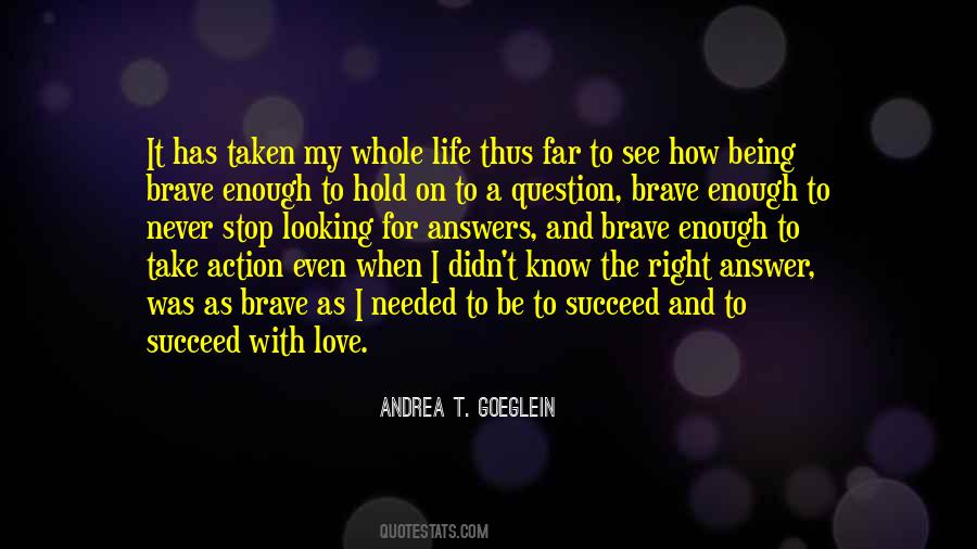 Question Love Quotes #1357974