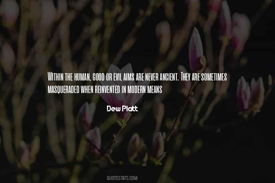 Evil Human Quotes #65748
