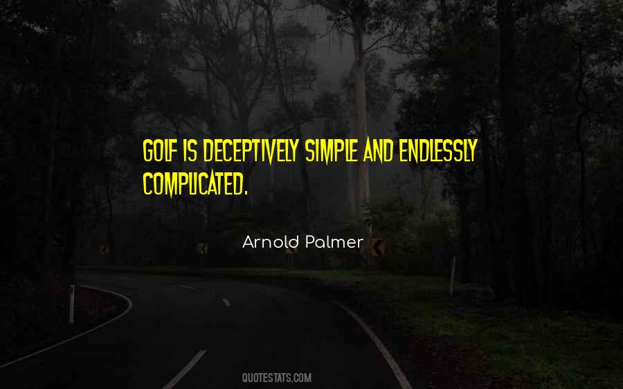 Simple Golf Quotes #1523587