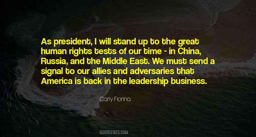 Time To Stand Up Quotes #341650