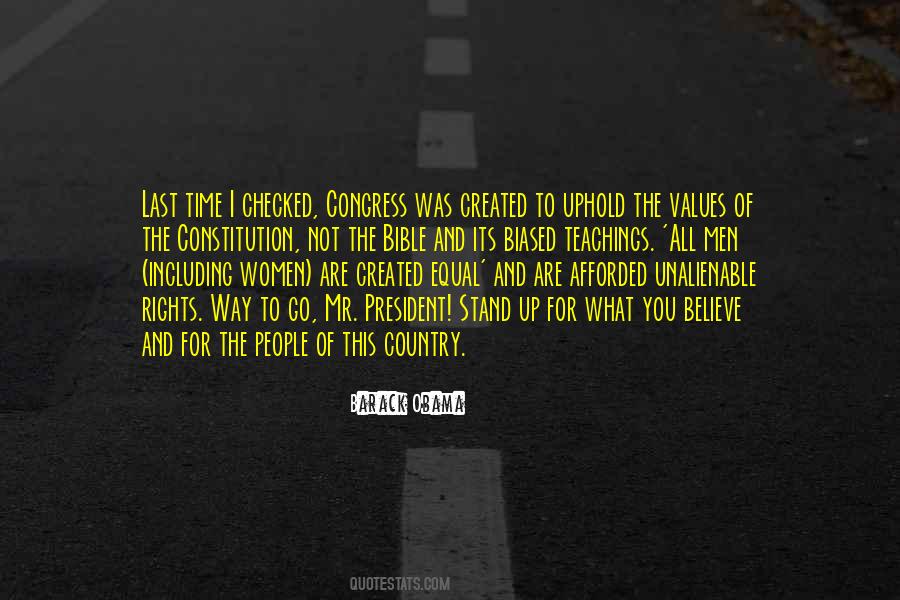Time To Stand Up Quotes #690344