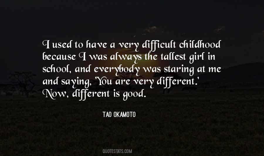 You Are Different Now Quotes #952785