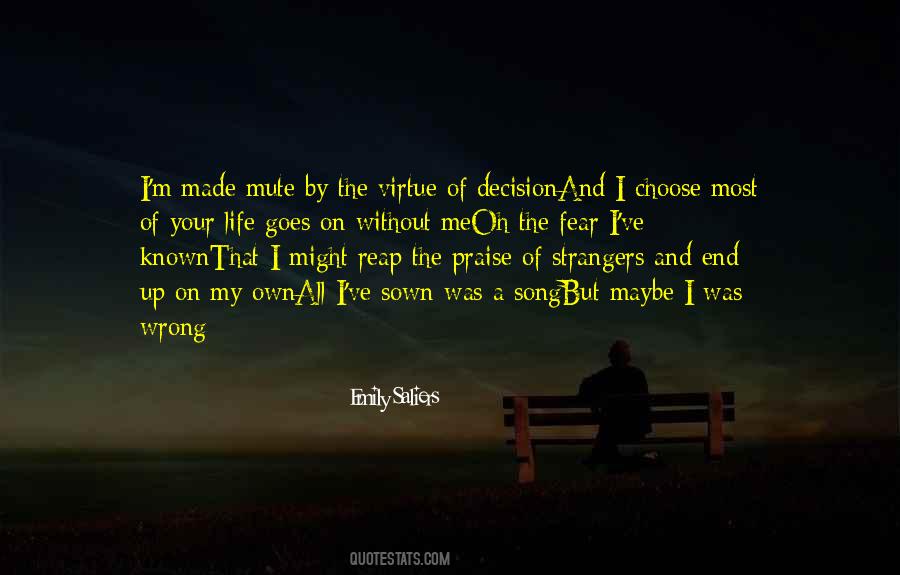 My Life Goes On Quotes #1077343