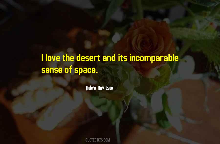 Love Desert Quotes #149124