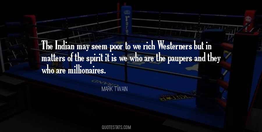 Rich In Spirit Quotes #1268394