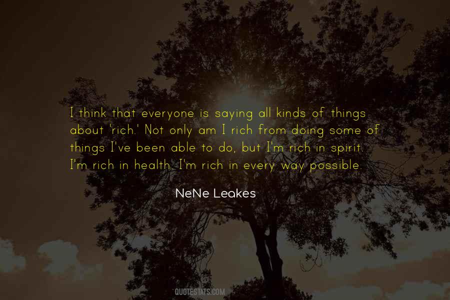 Rich In Spirit Quotes #495147