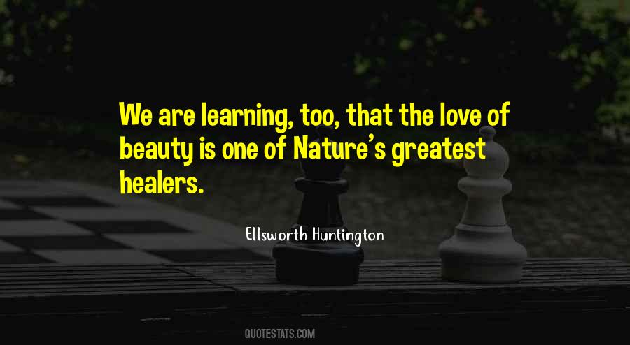 Love Nature Beauty Quotes #1341036