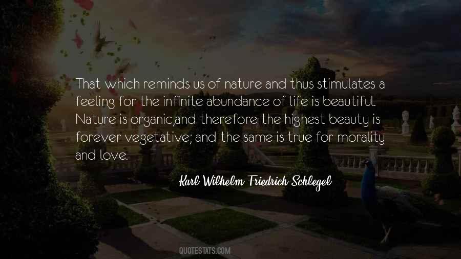 Love Nature Beauty Quotes #506309